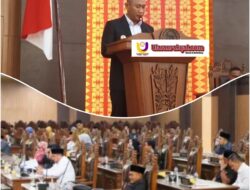 Rapat Paripurna DPRD, Pemkot Lubuk Linggau Tegaskan Penataan Kelembagaan Lewat Lima Raperda Inisiatif.