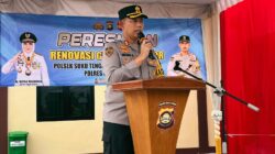 Renovasi Rampung, Kapolres Resmikan Gedung Baru Polsek STL Ulu Terawas untuk Pelayanan Prima