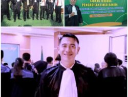 Putra Lubuklinggau Fery Isrop Resmi Disumpah Jadi Advokat, Siap Jadi Garda Terdepan Penegakan Hukum Era KUHP 2026.