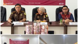 Diduga Korupsi Program Peremajaan Sawit Rakyat, Kejari Musi Rawas Amankan Rp1,26 Miliar.