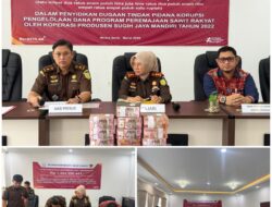 Diduga Korupsi Program Peremajaan Sawit Rakyat, Kejari Musi Rawas Amankan Rp1,26 Miliar.