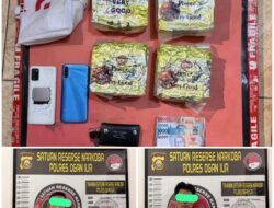 Polda Sumsel Gagalkan Penyelundupan 4,2 Kg Sabu di Lintas Sumatera, Dua Kurir Dibekuk