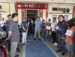 Kapolres OKU Selatan AKBP I Made Redi Hartana Pantau Rekonstruksi Kasus Maut di Muaradua