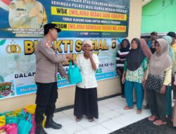 Polsek Tugumulyo Tebar Kepedulian, Ratusan Sembako Dibagikan dalam Bakti Sosial Hari Bhayangkara ke-80