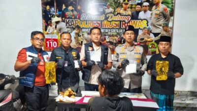 Tim Elang Musi Rawas Gagalkan Peredaran 2 Kilogram Sabu, Residivis Asal Lubuklinggau Ditangkap di Muara Megang.