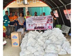 PT Gorby Putra Utama dan PT Gorby Energy beserta mitra kontraktor Salurkan Bantuan Korban Banjir di Muratara