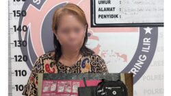 Sistem Sortir Harga Narkotika Terbongkar di OKI, Polres OKI Amankan Perempuan dengan 76 Paket Sabu Siap Edar