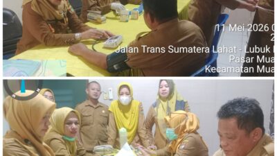 Camat Muara Beliti Jemput Bola Kesehatan Warga, Program CKG Siap Sisir Desa dan Kelurahan.