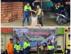 PT Gorby Energy Tunjukkan Kepedulian Nyata, Ratusan Bantuan Logistik Digelontorkan untuk Korban Banjir Muratara.