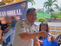 Sentuh Hati Keluarga Warga Binaan, Lapas Narkotika Muara Beliti Turun Langsung Bagikan Bantuan Sosial.