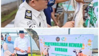 Dari Balik Jeruji, Semangat Idul Adha di Lapas Narkotika Muara Beliti Bangun Kepedulian dan Harapan Baru.