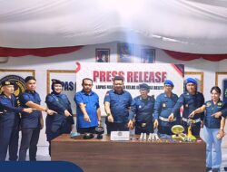 Razia Mendadak Malam Hari, Lapas Narkotika Muara Beliti Sikat Barang Terlarang dari Kamar Warga Binaan.