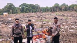 Kapolres Musi Rawas Ajak Warga Jaga Lingkungan, Pembakar Hutan dan Lahan Akan Diproses Hukum