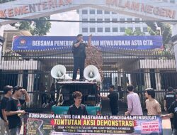 Konsorsium Aktivis dan Masyarakat Menggugat Demo di Kemendagri Terkait Maladministrasi Batas Kecamatan Pondidaha dan Amonggedo