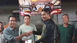 Saril Anak Desa Suro Ukir Prestasi, Raih Juara I Turnamen Gaple HUT Bhayangkara ke-80 di Polsek Muara Beliti