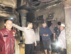 Rumah Kades Tugu Sempurna Hangus, Kapolres Musi Rawas Imbau Warga Waspada Bahaya Kebakaran Akibat Listrik