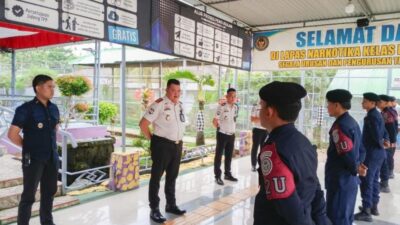 Kalapas Herdianto Perkuat Benteng Pertama Pengamanan, P2U Jadi Garda Utama Perang Melawan Halinar.