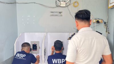 Wartelsuspas Jadi Jembatan Kerinduan, Warga Binaan Lapas Narkotika Muara Beliti Tetap Dekat dengan Keluarga.