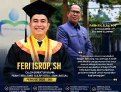 Menanti Matahari Terbit di PDAM Tirta Bukit Sulap, Alumni STAI Bumi Silampari Doakan Feri Isrop Jadi Direktur Utama