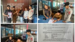 Kesadaran Masyarakat Tumbuh, Senpira Kecepek Diserahkan ke Polisi Melalui Camat Muara Lakitan