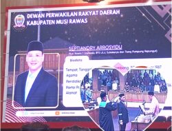 Dilantik Jadi Anggota DPRD Musi Rawas, Septiandry Arrosyidu Siap Kawal Aspirasi Dapil V dan Lanjutkan Perjuangan Bahtiar
