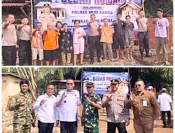 Kado Bhayangkara untuk Warga: Dua Rumah Tidak Layak Huni di Pangkalan Tarun Dibangun Permanen