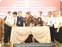 Sidang Elektronik Resmi Diperkuat, Kalapas Herdianto Tegaskan Sinergi APH Jadi Kunci Peradilan Modern di Sumsel.