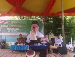 Reses di Muara Saling, Oktafiansyah Beberkan Penyebab Banyak Proyek Mandek: Defisit Anggaran Rp2 Triliun Jadi Kendala Utama