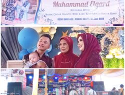 Lautan Doa Iringi Tasyakuran Aqiqah Muhammad Elgard, Keluarga Dasar Wanto dan Rimi Mulia Pererat Silaturahmi di Desa Suro.