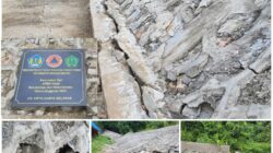 Baru Rampung, Talud BPBD Konawe Rp800 Juta Ambruk Parah
