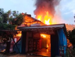 Rumah Panggung Warga di Musi Rawas Ludes Terbakar, Diduga Akibat Korsleting Listrik