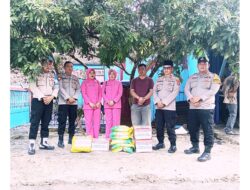 Rumah Ludes Terbakar, Kapolres Musi Rawas Gerak Cepat Salurkan Bantuan untuk Keluarga Budi.