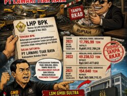 Dua Tahun Jual Nikel Tanpa RKAB: LSM GMBI Sultra Bakal Laporkan PT Lawaki Tiar Raya