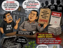 Memasuki 7 Bulan Penyidikan Polda Sultra: Penetapan dan Pengungkapan Tersangka Kasus Korupsi Rp26 Miliar Dipertanyakan