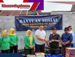 Di Tengah Duka Korban Kebakaran, Lapas Narkotika Muara Beliti Hadir Membawa Harapan dan Kepedulian.