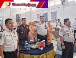 Lapas Narkotika Muara Beliti Perkuat Sinergi, Hadiri Pisah Sambut Kalapas Lubuk Linggau Demi Pemasyarakatan yang Lebih Profesional