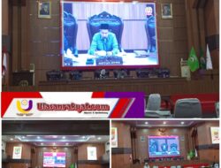 Wakil Ketua II DPRD Musi Rawas Apt. Yani Yandika Saputra memimpin Rapat Paripurna APBD 2025.