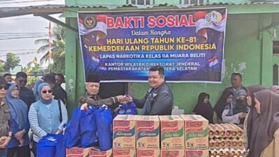 Tak Sekadar Menjalankan Tugas, Lapas Muara Beliti Hadir Berbagi Kebahagiaan untuk Anak Panti Asuhan
