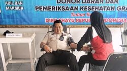 Semarak HUT ke-81 RI, Lapas Muara Beliti Gelar Cek Kesehatan Gratis dan Donor Darah.