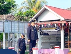 Lapas Narkotika Muara Beliti Gelar Upacara HUT ke-81 RI, Semangat Nasionalisme Ditanamkan kepada Petugas dan Warga Binaan.