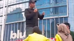 Aksi Mahasiswa di Bundaran HI Soroti Pemerintahan Prabowo, Orator: Presiden Gagal