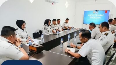 Kalapas Muara Beliti Kumpulkan Seluruh Pejabat, Rapat Strategis Jadi Langkah Nyata Perkuat Keamanan dan Tingkatkan Pelayanan Pemasyarakatan