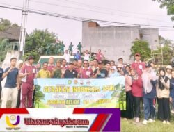Sambut HUT ke-81 RI, Polsek Muara Beliti Iptu Miming Wijaya, S.E., M.M. Gerakkan Gotong Royong: Lingkungan Bersih, Warga Nyaman.
