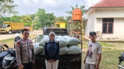 Polsek Muara Kelingi Polres Musi Rawas 5 Ton Beras Ludes di Serbu Warga