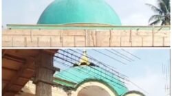 Warga Leban Jaya dambahkan Masjid layak untuk beribadah.