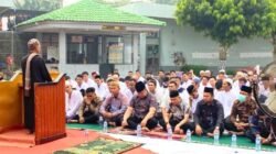 Kemarau Menguji, Lapas Narkotika Muara Beliti Gelar Sholat Istisqa, Petugas dan WBP Bersatu Memohon Hujan.