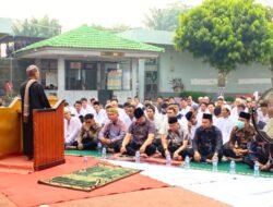 Kemarau Menguji, Lapas Narkotika Muara Beliti Gelar Sholat Istisqa, Petugas dan WBP Bersatu Memohon Hujan.