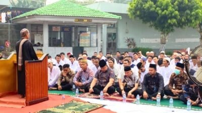 Kemarau Menguji, Lapas Narkotika Muara Beliti Gelar Sholat Istisqa, Petugas dan WBP Bersatu Memohon Hujan.