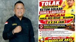 Tolak Kedatangan Bahlil di Sultra, LMP Sultra Ancam Aksi Besar Jika Aspirasi Tak Direspons