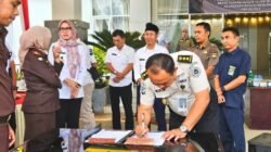 Perkuat Sinergi APH, Lapas Narkotika Muara Beliti Hadiri Pemusnahan Barang Bukti di Kejari Musi Rawas